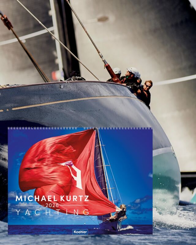YACHTING 2026 🛥️⛵️

Der Panorama-Kalender von Fotograf Michael Kurtz @michaelkurtzphoto zeigt beeindruckende Bilder von Hochseeyachten bei Weltklasserennen. Die eindrucksvollen Fotos der Yachten laden zum Staunen und Bewundern ein und an jeder Wand ein Highlight! 🌊 

Jetzt direkt über unseren Shop bestellen! 📸
